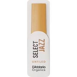 D'ADDARIO Jazz Select Organic 3Μ Unfield Καλάμια Άλτο Σαξοφώνου (1 τεμ.)