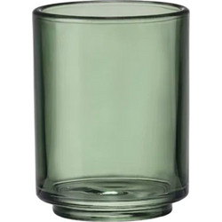 Zone Denmark Ποτηροθήκη Γυάλινη O7,5x10 - Tada Dark Green
