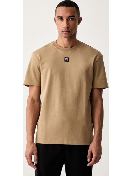 HUGO Κοντομάνικη T-shirt Dalile - 50505201 928 Beige