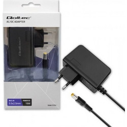 QOLTEC Power adapter/Inverter Indoor 19 W Black - (51034)