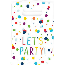 Τσάντες Δώρου Χάρτινες Confetti Birthday 8τμχ (M9906350)