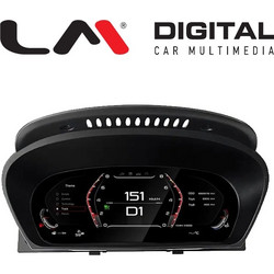 LM DIGITAL LM CLUSTER BMW 396 Ψηφιακό Ταμπλό 12.3 Inch Για Bmw 5 Series E60 E61 2003
