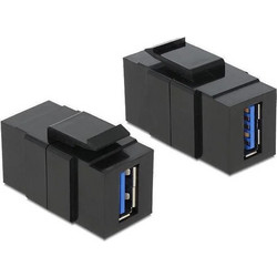 DeLock Μετατροπέας USB-A female σε USB-A female 1τμχ 86369