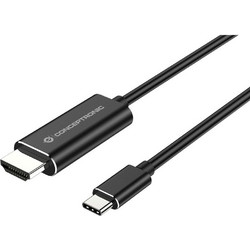 Conceptronic HDMI male - USB-C male 2m Μαύρο (ABBY04B)