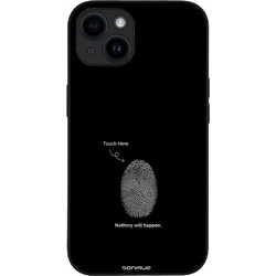 Sonique Men's Edition Back Cover με Σχέδιο «Αποτύπωμα» (iPhone 14)