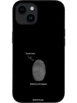 Sonique Men's Edition Back Cover με Σχέδιο «Αποτύπωμα» (iPhone 14)