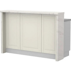 Πάγκος νησίδας Toscana-Μήκος: 150 εκ.White Marble
