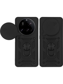 Sonique Ring Armor CamPro Θήκη Black (Xiaomi 15 Ultra 5G)