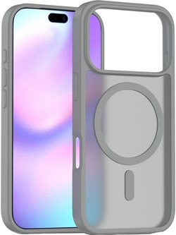 Θήκη Κινητού - Phone Case για Apple iPhone 17 Pro Max 6.9" Ημιδιάφανη Ματ Φιμέ Γκρι MagSafe Υβριδική TPU/PC Shockproof Anti-Scratch Αντιολισθητική Ανθεκτική με Προστασία Κάμερας (Κωδ.1-CASE0071 )