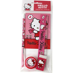 Sanrio: Hello Kitty and Friends - Hello Kitty Σετ Γραφικής Ύλης