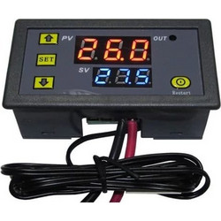 Digital thermostat W3230, -55 to 120C, 230VAC power supply