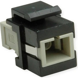 Roline Keystone Fiber Optic Jack, SC Simplex, Multimode, OM2 1τμχ 21.17.0053-20 21.17.0053-20