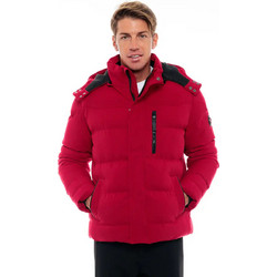 Biston Ανδρικό Μπουφάν Χειμωνιάτικο Puffer Κόκκινο 48-201-005-23