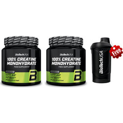 Biotech USA 100% Creatine Monohydrate Micronized 2x300gr