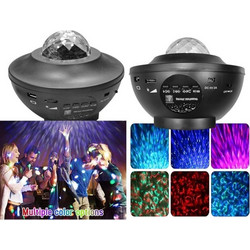 Disco Light με Ηχείο Bluetooth Μαύρο 14,5x11,5cm 89-46