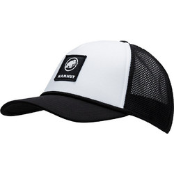 Mammut Crag Cap Ανδρικό Καπέλο Jockey με Δίχτυ Snapback Υφασμάτινο Λευκό Μαύρο 1191-01340-0246