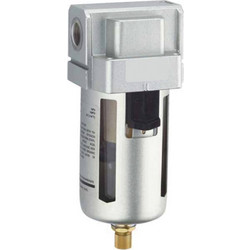 AERO 1300-F-1/4 ΦΙΛΤΡΟ ΧΩΡΙΣ ΡΥΘΜΙΣΤΗ 1500L/min,10BAR,40μ,20mL,133mm (ΜΑΥΡΟ)