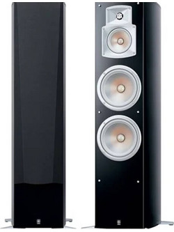 Yamaha NS-777 Ζεύγος Ηχείων Hi-Fi Δαπέδου 100W Black