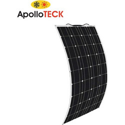 Ημιεύκαμπτο φωτοβολταϊκό πάνελ APOLLOTECK Μονοκρυσταλλικό SS-M100WP 12V / 100Wp