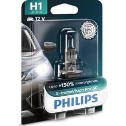 Λάμπα Philips H1 X-tremeVision Pro150 PHI 12258XVPB1