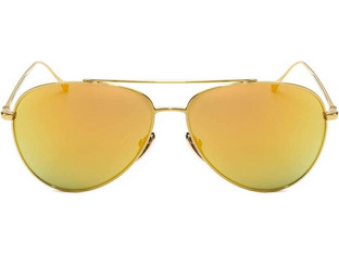 Isabel Marant IM 0011/S 40G Γυναικεία Γυαλιά Ηλίου Aviator Μεταλλικά Χρυσά με Κίτρινο Καθρέπτη Φακό