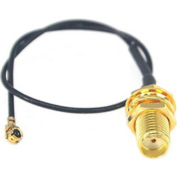 IPEX 1.0 to SMA Female Connector WiFi Pigtail 0.15M (113 Cable)