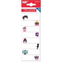 MP MP θερμοκολλητικές ετικέτες ρούχων gaming PA011-09, 19τμχ