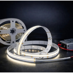 VenCore VenCore 6174-50013 - Ledstrip Cob 12W IP20 CW - Ταινία LED Τύπου COB - 5 Μέτρα (1 Roll) - 12 Watt 24 Volt - 320 LED ανά Μέτρο - 1320 Lumens ανά Μέτρο - IP20 - Ψυχρό Λευκό 6000K