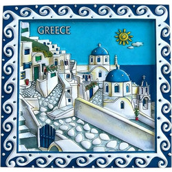 Tουριστικό μαγνητάκι Souvenir - Σετ 12pcs - Greece - 678511