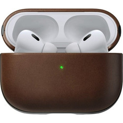 Nomad Modern Θήκη Δερμάτινη για Apple AirPods Pro 2 Καφέ