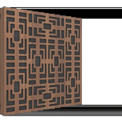 Vicoustic Vicoustic VicPattern Ultra Symmetric MKII Dark Walnut APA2024-01718