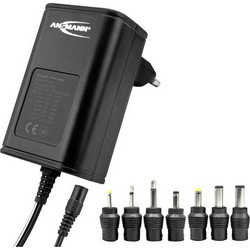 Ansmann APS 1000 Universal Τροφοδοτικό 12W με σετ βυσμάτων