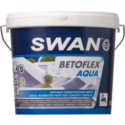 Swan Betoflex Aqua Τσιμεντόχρωμα Γκρι 3lt