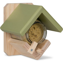 Emma's Garden Peanut Butter Feeder Wood Ξύλινος Τροφοδότης Φυστικοβούτυρου 13.5x14x15.5cm