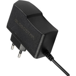 GLOBOSTAR(R) VOLTIX GLB-107-0001 Τροφοδοτικό/Μετασχηματιστής Class II SELV 12W 1A AC 220-240V σε DC 12V IP20 - Μαύρο Ματ - Μ7.3 x Π4 x Υ2.8cm