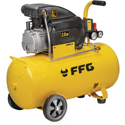 F.F. Group AC-D 250 Easy Κομπρεσέρ Αέρος Μονοφασικό 50lt 2hp