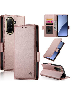 Tel1 Xiaomi Redmi A5 / Poco C71 Essential Magnet Θήκη Βιβλίο - Rose Gold