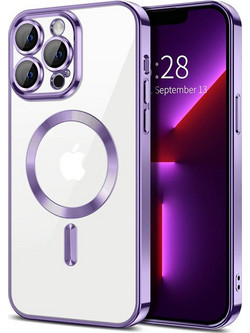 Techsuit Luxury Crystal MagSafe Θήκη Light Purple (iPhone 13 Pro Max)