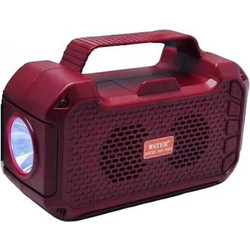 Wster WS-5395 Ηχείο Bluetooth 10W με Ραδιόφωνο Μπορντό