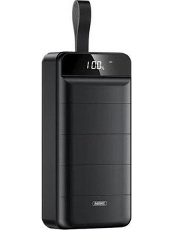 Remax RPP-184 Power Bank 40000mAh με 3 Θύρες USB-A Black