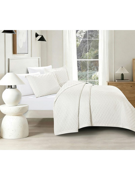 Σετ Κουβερλί King Size 250x240 Brillante Off White 000000002886