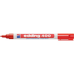 Edding Ανεξίτηλος Μαρκαδόρος Κόκκινο 1mm 105213