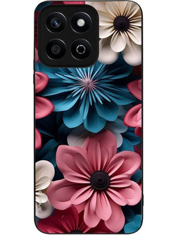 Sonique 3D Flower Series Θήκη (Honor X7c) Ροζ 01