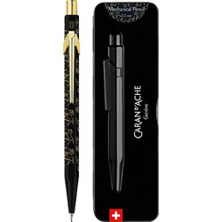 CARAN D'ACHE ΜΟΛΥΒΙ ΜΗΧΑΝΙΚΟ 0.5mm ΣΕ ΚΟΥΤΙ ΜΕΤΑΛΙΚΟ 849 HORSE ΜΑΥΡΟ