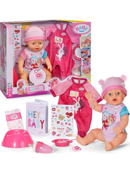 MGA Entertainment Baby Born Emma με Φορμάκι & Αξεσουάρ