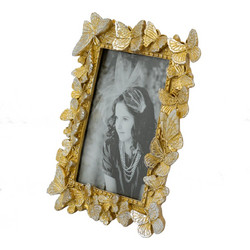 Artekko Frame Χρυσή Κορνίζα Ρητίνης για Φωτογραφία 5Χ7" (19.3x2x24.5)cm