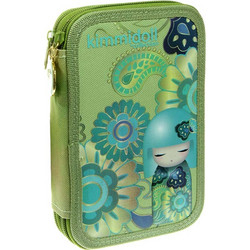 Graffiti Kimmidoll Κασετίνα Γεμάτη με 2 Θήκες Πράσινη 163332