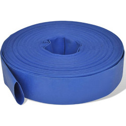 vidaXL Μάνικα Νερού Πλακέ 50 μ. 2" από PVC