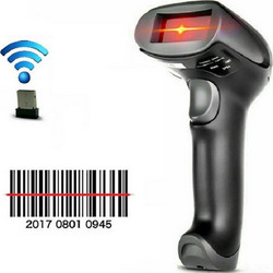 Scanner Χειρός Ασύρματο Q-A203 για 1D Barcodes - Ιδανικό για POS