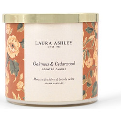 Laura Ashley Αρωματικό Κερί Oakmows & Cedarwood 400gr